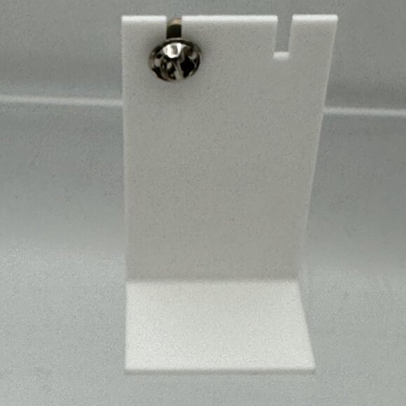 Black Gold Tone Flower Stud Lapel Pin Back Brooch Hat Costume Jewelry - Picture 5 of 8